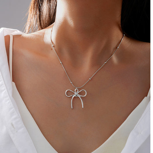 Bowknot Necklace for Women