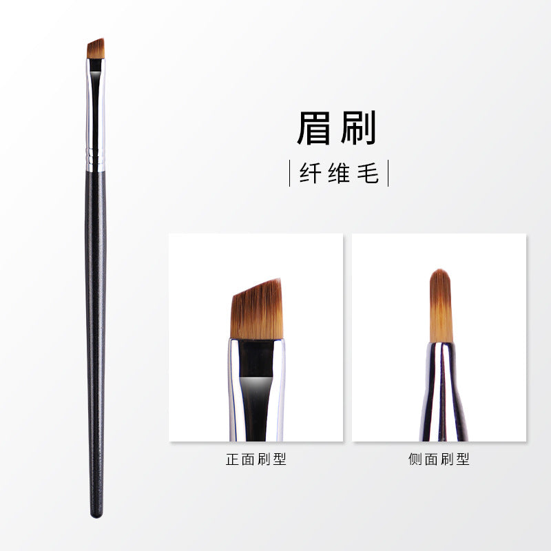 24-Piece Animal Hair Makeup Brush Set