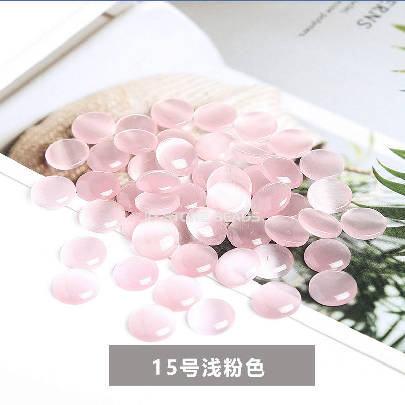opal round flat bottom ring surface