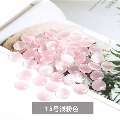 opal round flat bottom ring surface