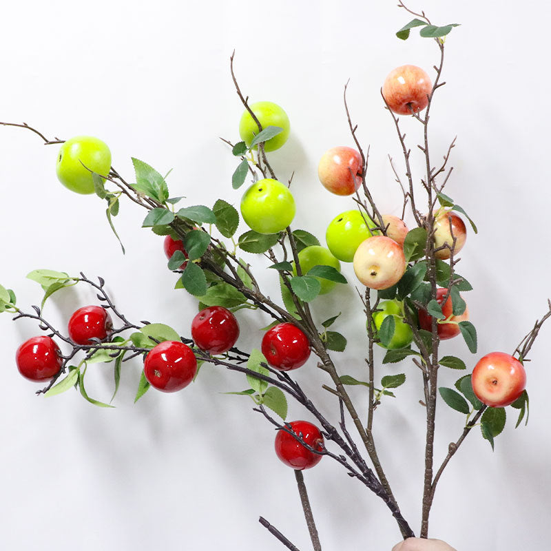 Simulation red apple