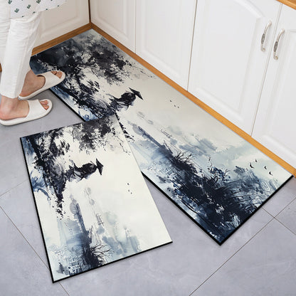 Chinese Style Water-Absorbent Anti-Slip Mat