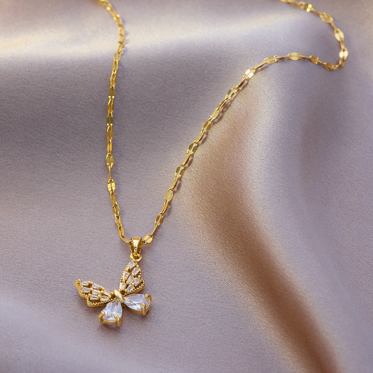 Titanium Steel Small Waist Necklace