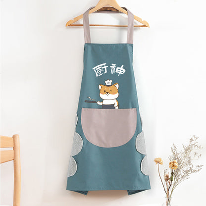Apron home kitchen waterproof greaseproof