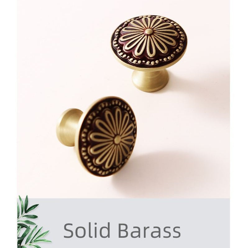 European copper handle