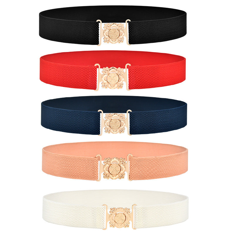 Elastic wide waist seal with fashion