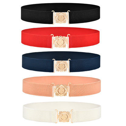 Elastic wide waist seal with fashion