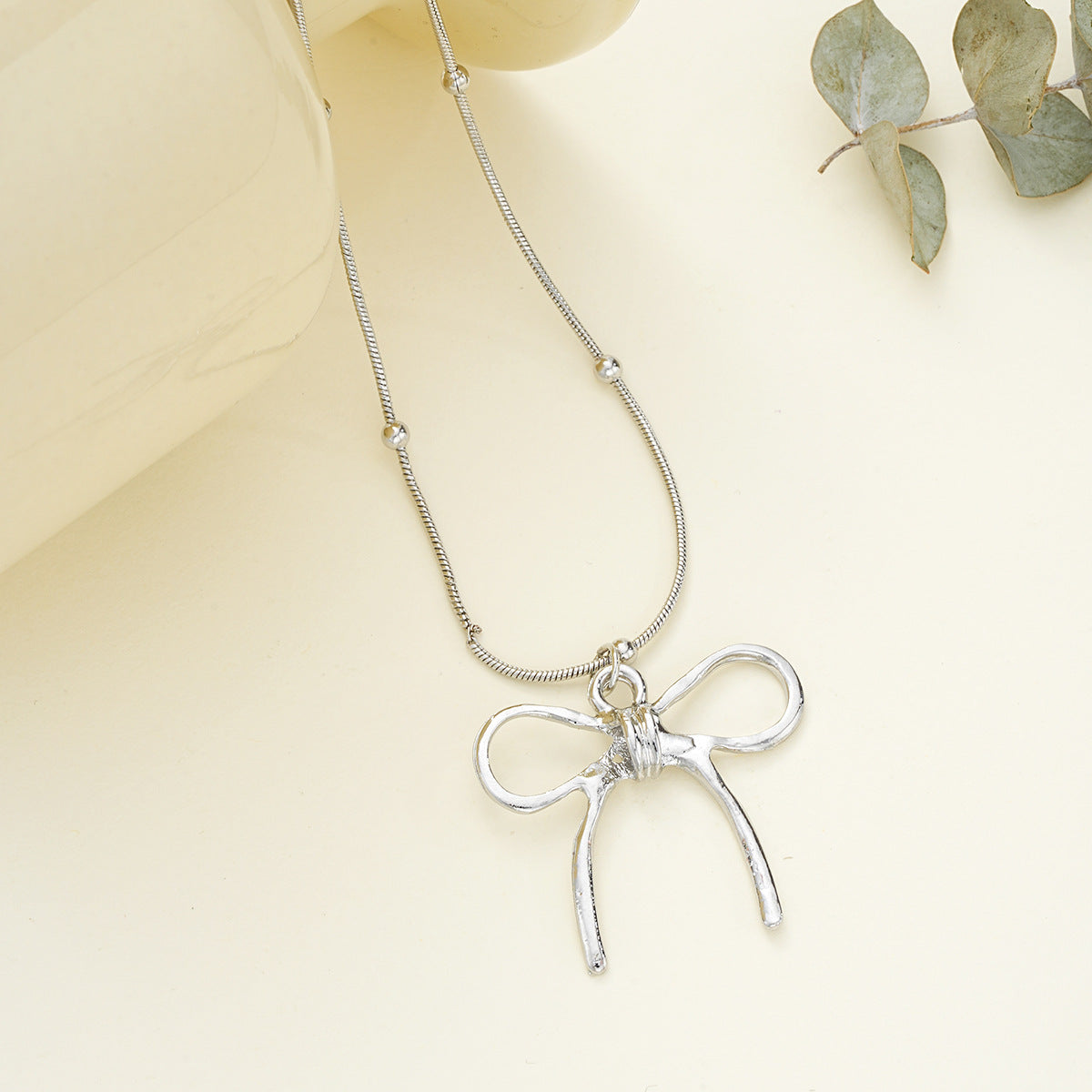 Bowknot Necklace for Women