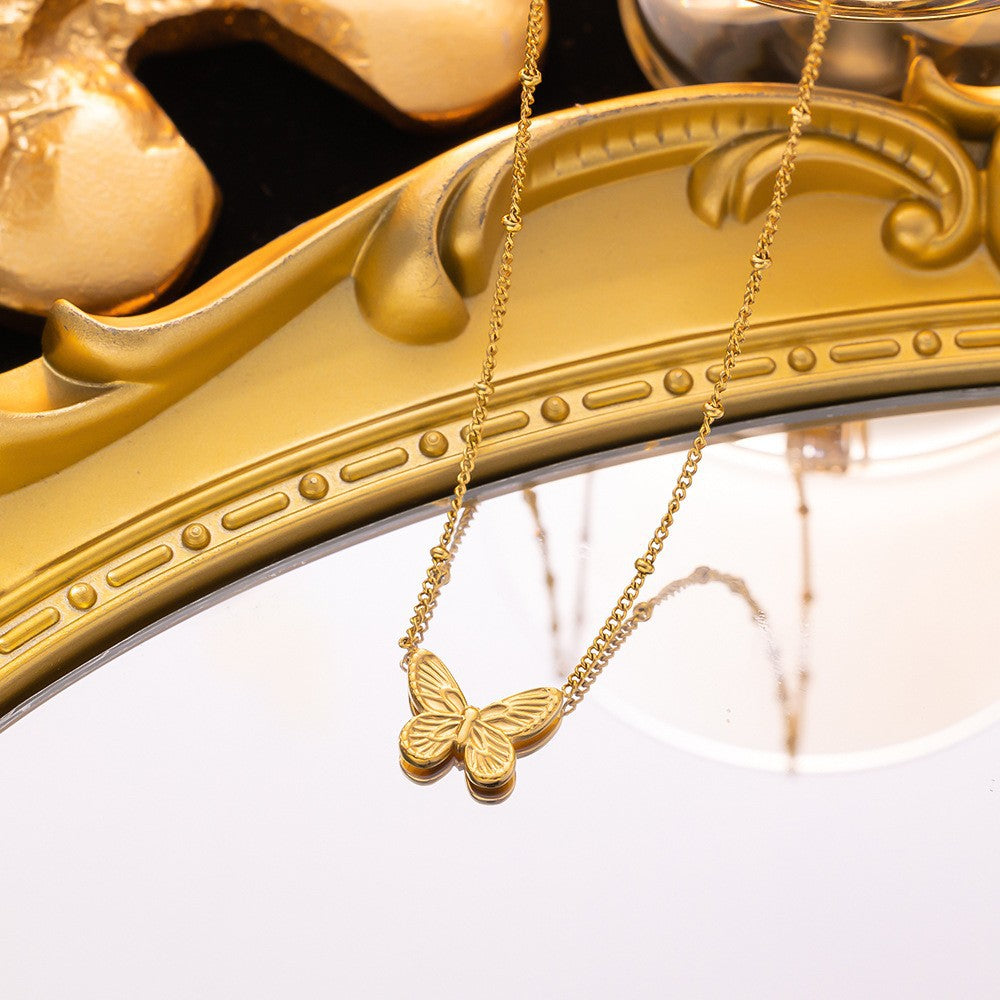 Titanium Steel Mori Design Necklace