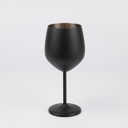 Stainless steel 304 tall wine glass