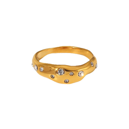 ring starry sky zircon