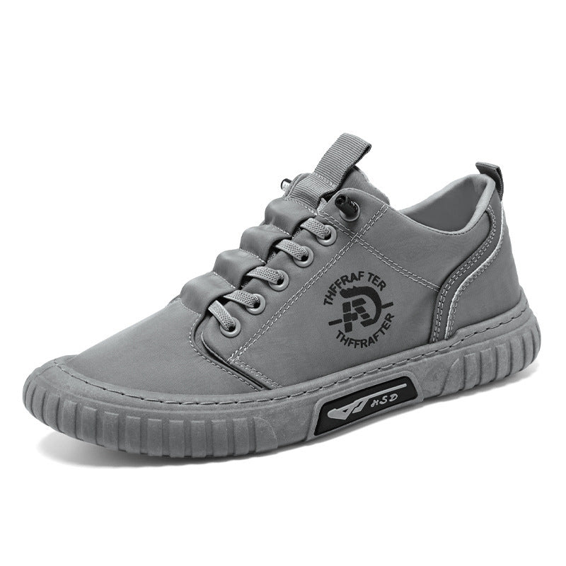 Zapatillas casuales de lona transpirable 