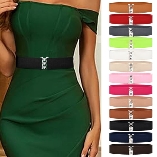 Round buckle belt