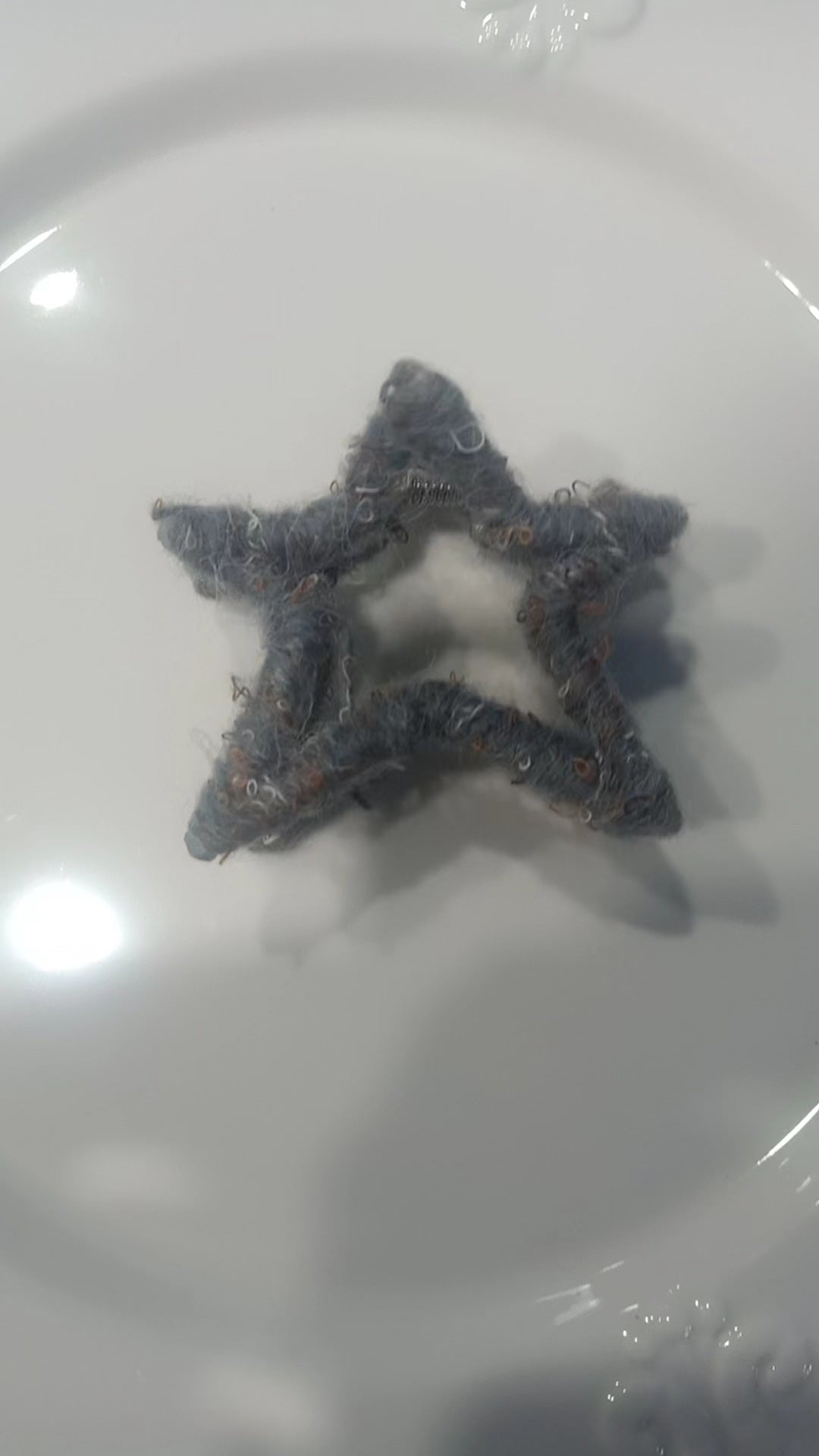 Autumn Winter Star Hair Clip