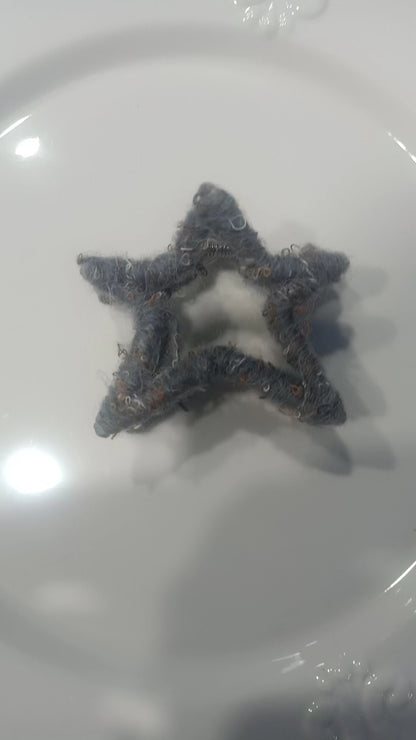 Autumn Winter Star Hair Clip