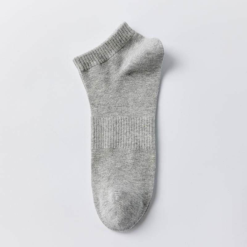 Spring-Summer Breathable Mesh Cotton Men's Ankle Socks