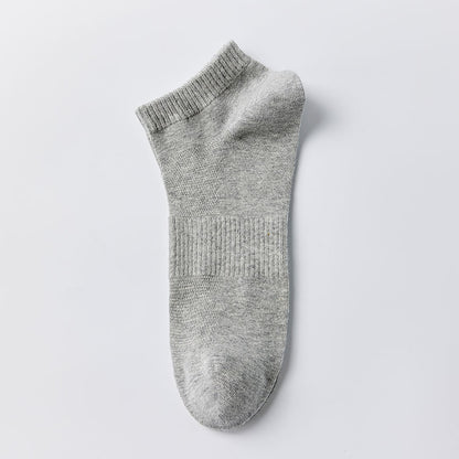Spring-Summer Breathable Mesh Cotton Men's Ankle Socks