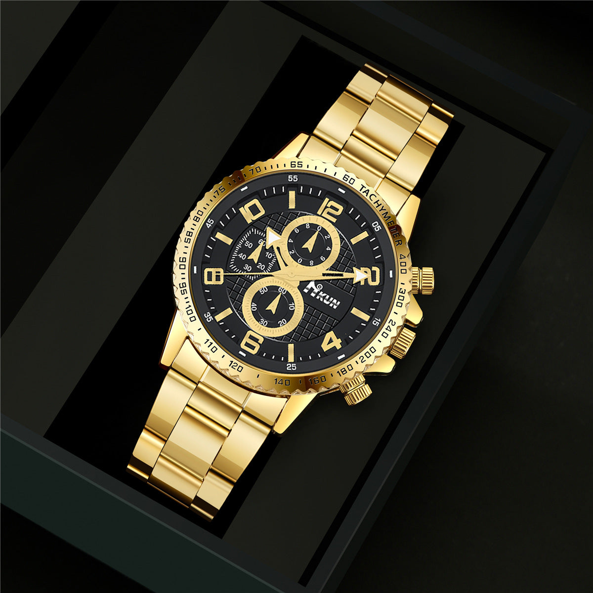 Quartz Watch Cross Jewelry Set