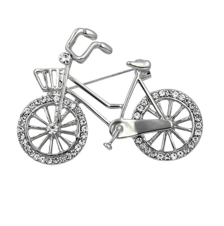Bicycle Brooch Alloy Pin