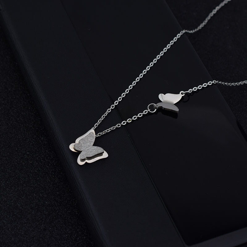 Titanium Steel Collarbone Necklace