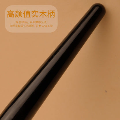 Juego de brochas de maquillaje de pelo de animal Qingyun de 15 piezas 