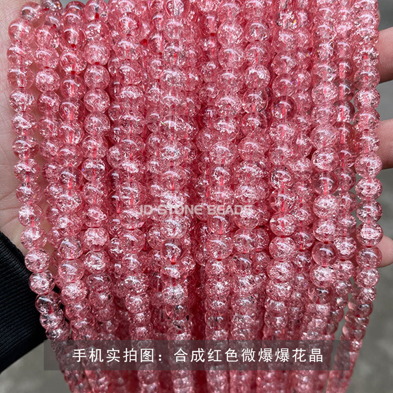 Exploding beads Loose beads Synthetic popping crystal beads