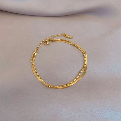 Double bracelet for women