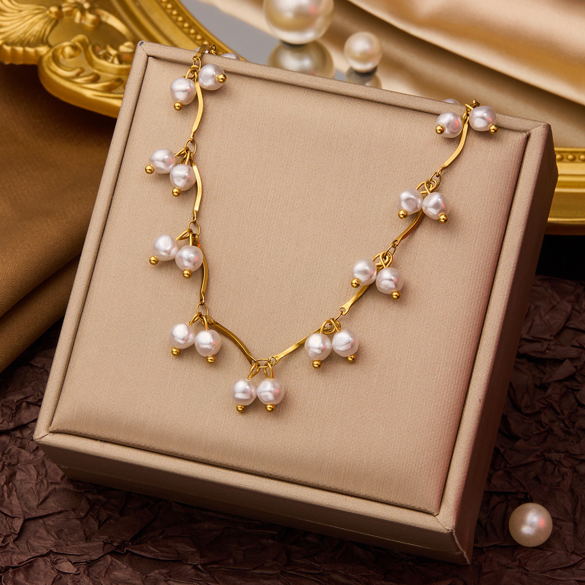 Women's Titanium Steel Clavicle Necklace — Summer Fashion