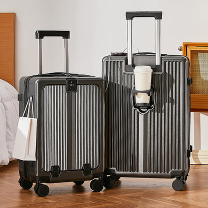 Front open suitcase 20 inch boarding case