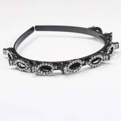Rhinestone headband disc hair accessories