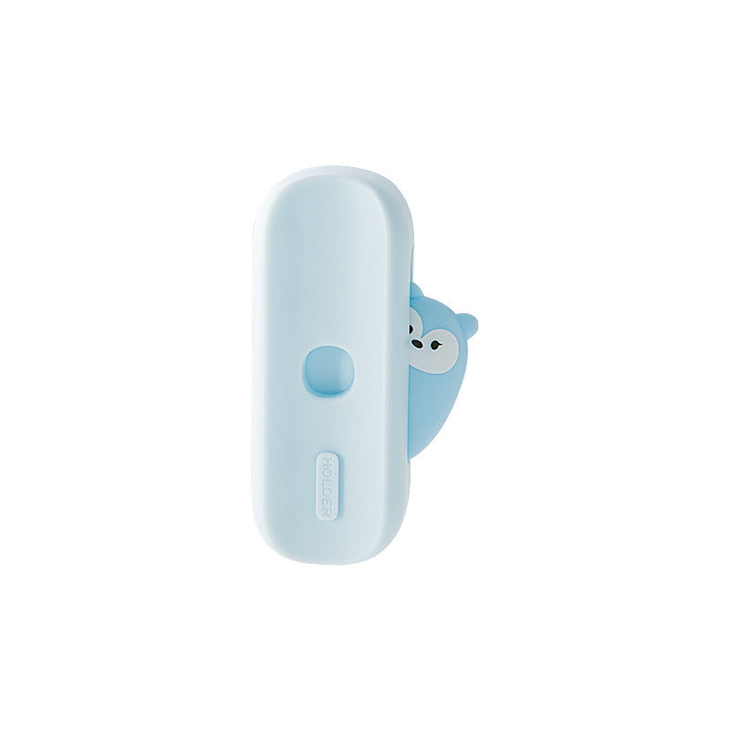 Toothbrush Holder No-Punch 2-Person Toothbrush Holder Bracket