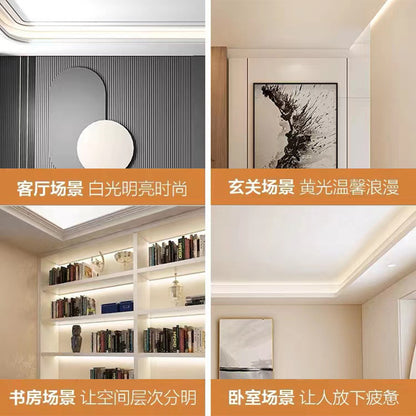 Double row super bright dark groove ceiling cord light
