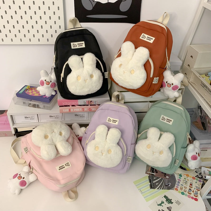 Cartoon student backpack