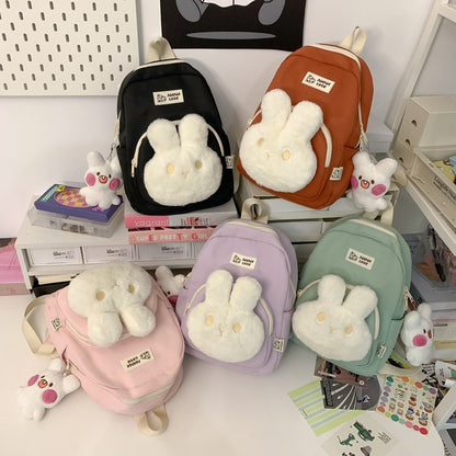 Cartoon student backpack