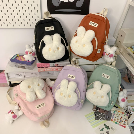 Cartoon student backpack