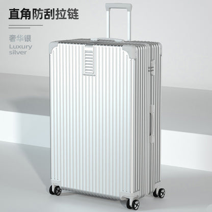 Oversized retro suitcase