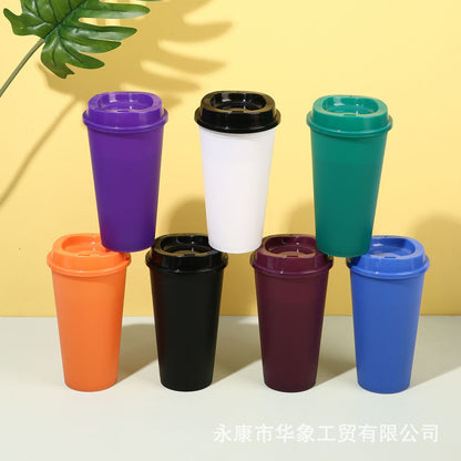 Fashion plastic coffee cup 360ml