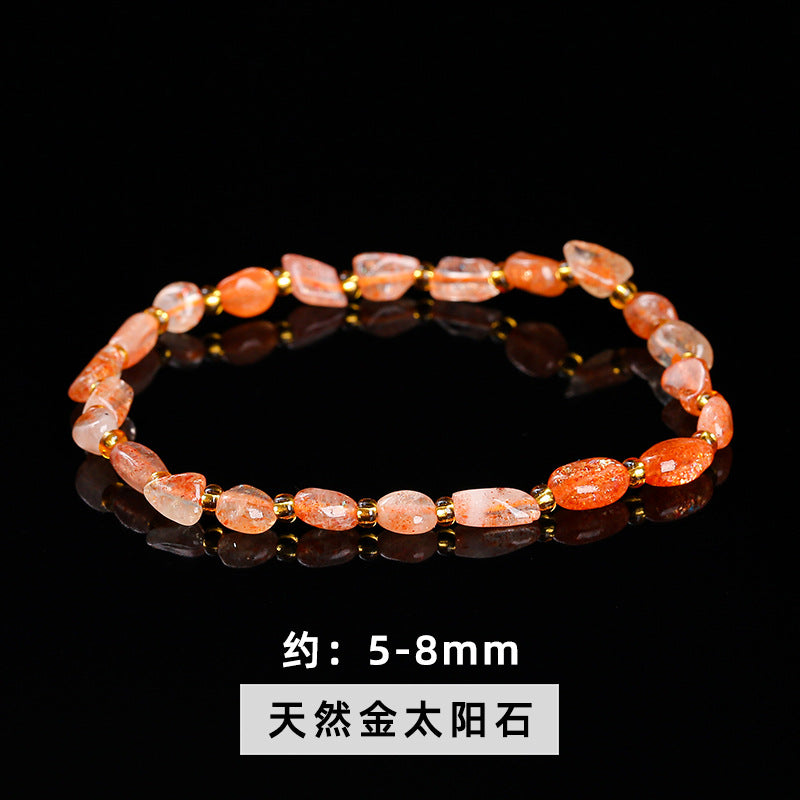 Pulsera de grava de cristal