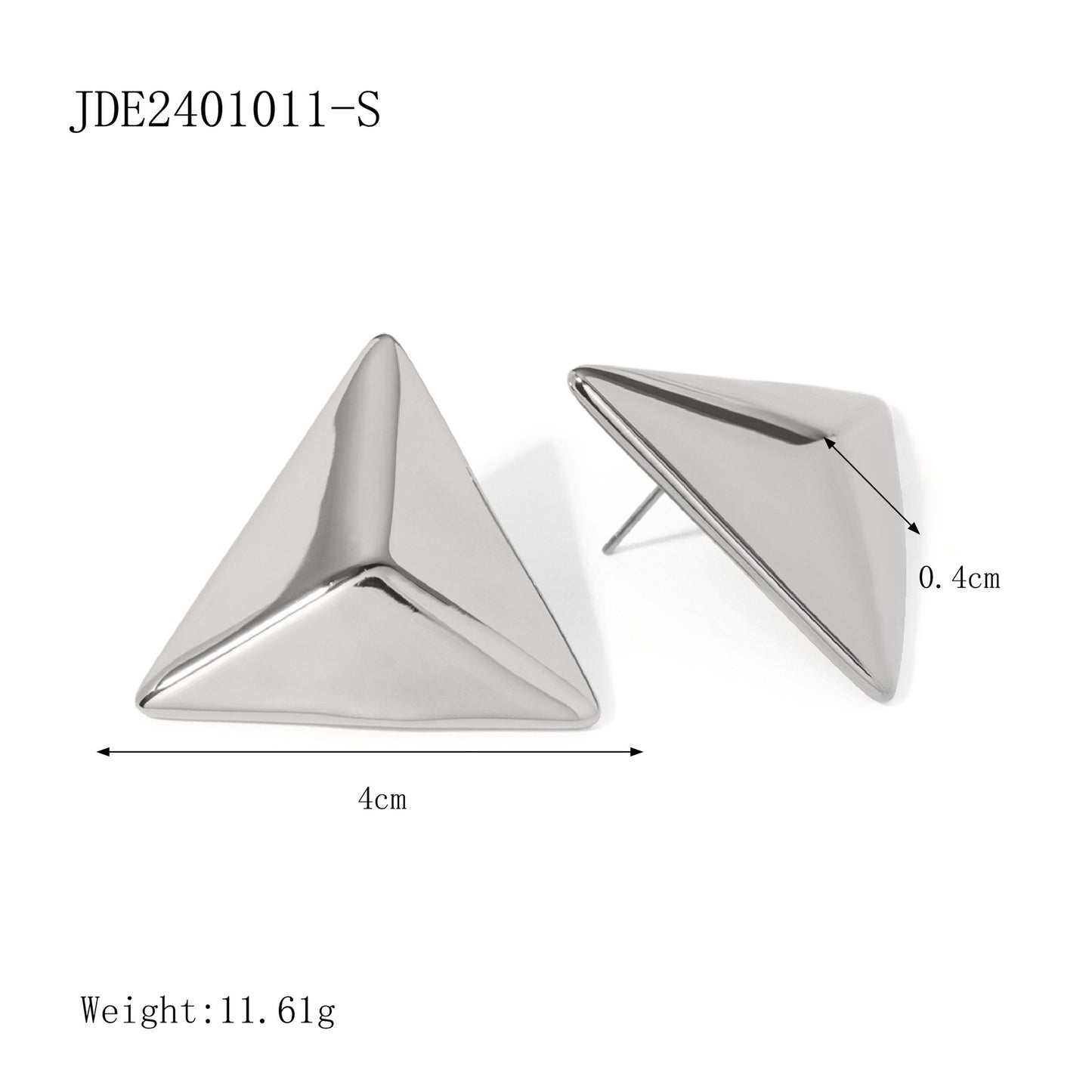 Triangle earrings