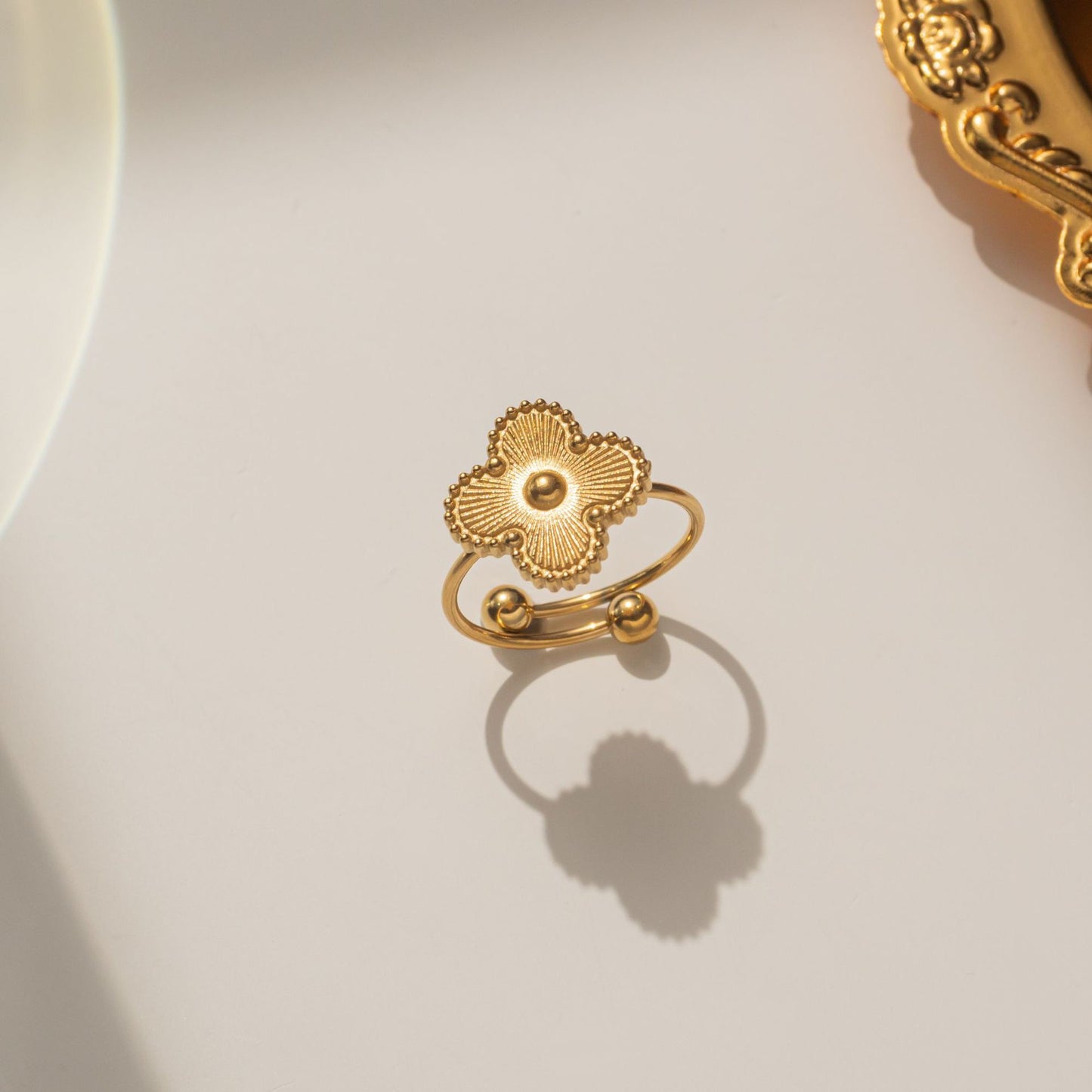 Conjunto de colar de trevo de quatro folhas da moda, novo design 2023 