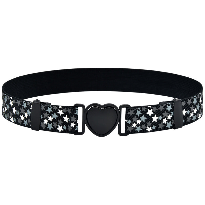 Elastic children's elastic belt