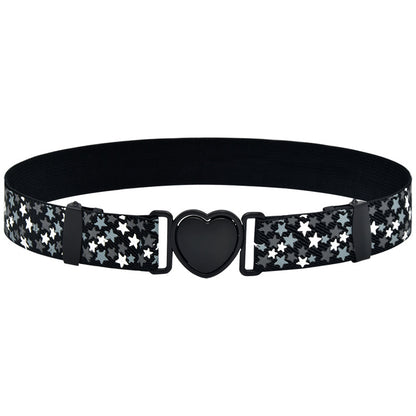 Elastic children's elastic belt