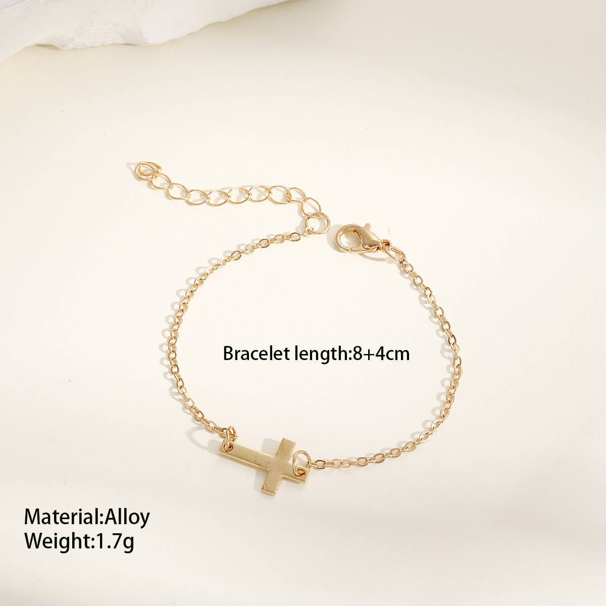 Retro Cross Bracelet