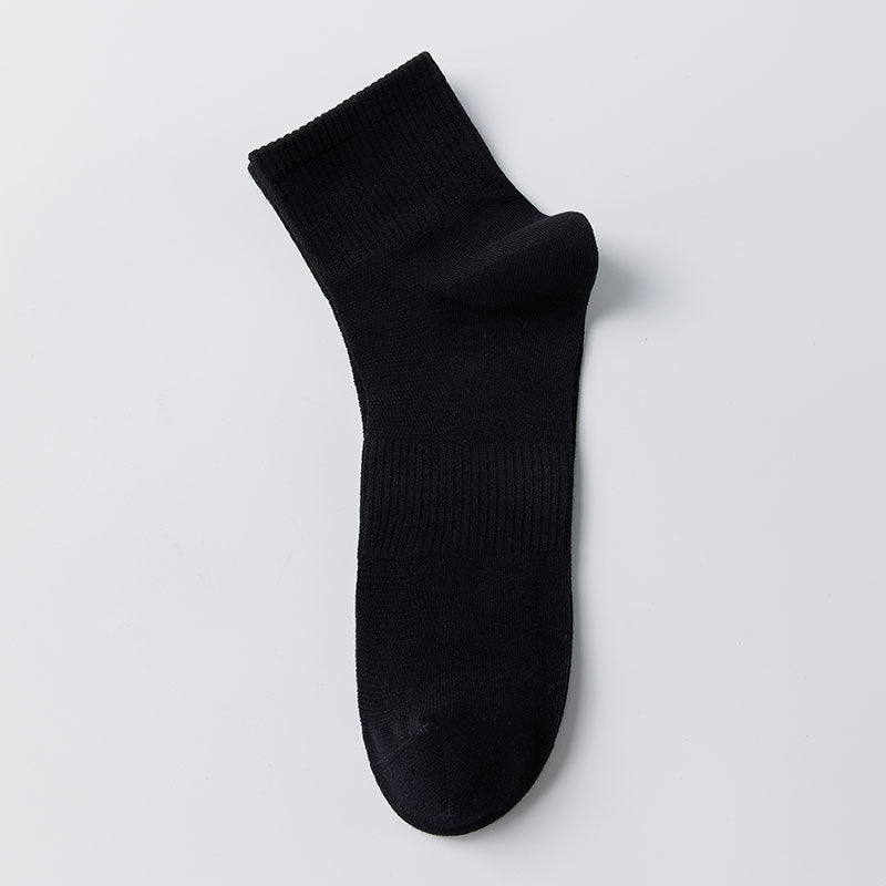 Spring-Summer Breathable Mesh Cotton Men's Ankle Socks