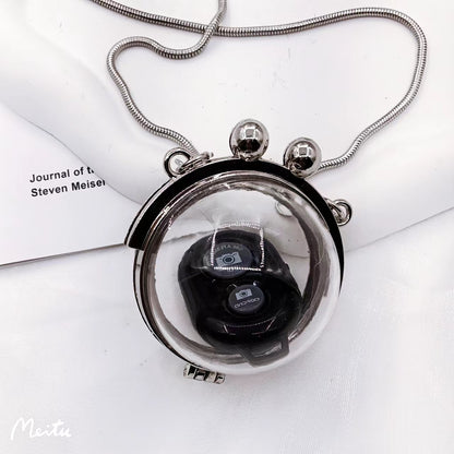 Transparent crystal ball bag