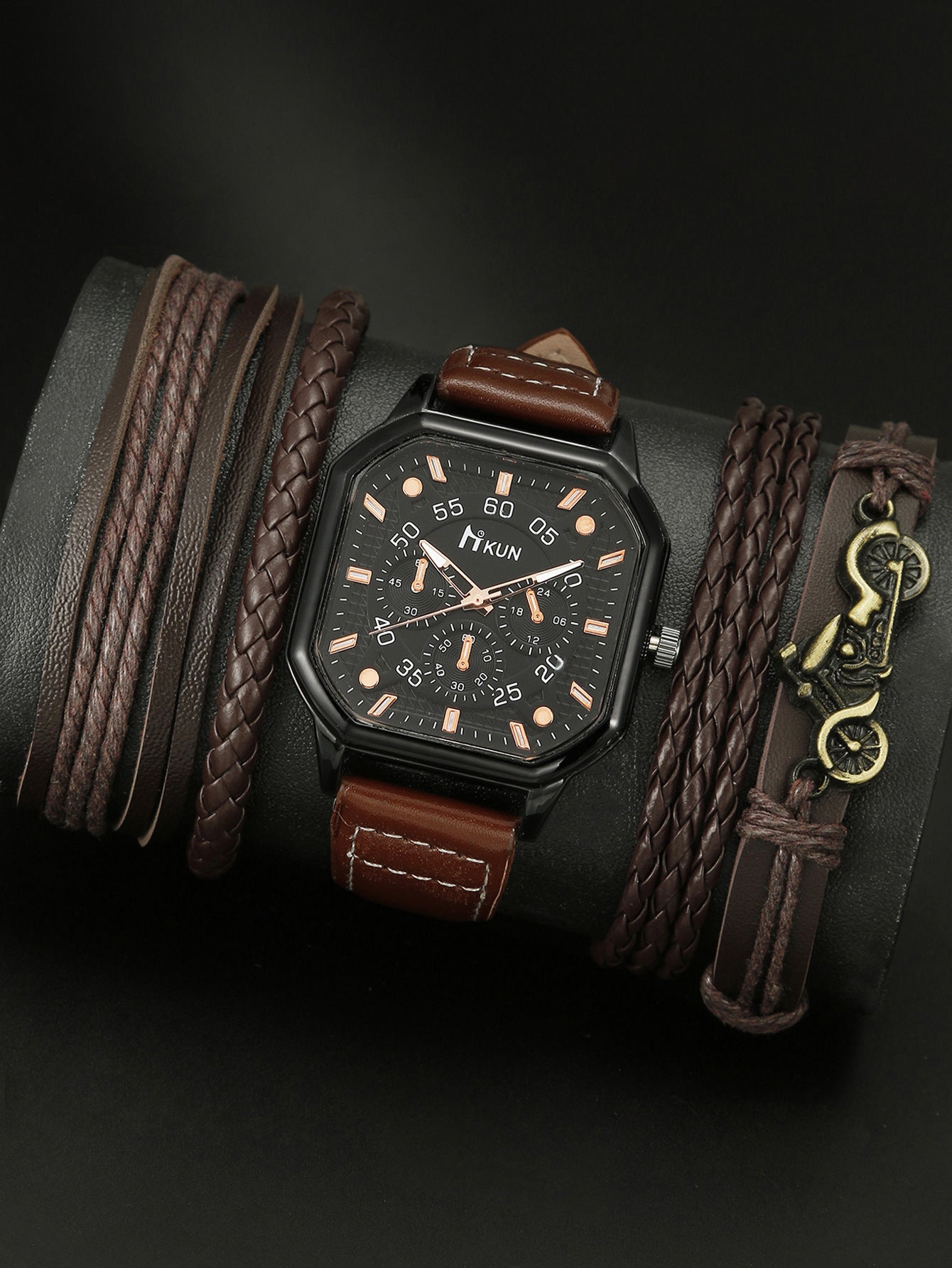 Bracelet set quartz watch