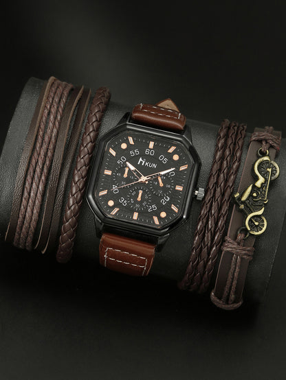 Bracelet set quartz watch