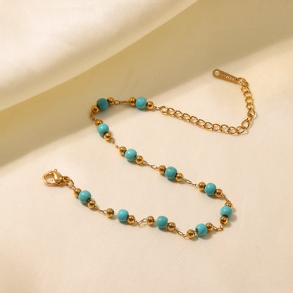 Turquoise Geometric Bracelet