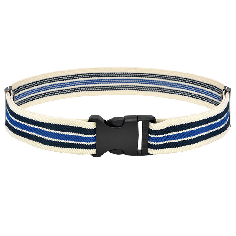 Elastic belt, adjustable