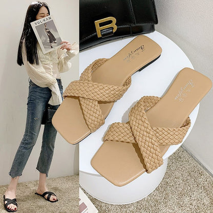 Slippers women's summer outerwear ins